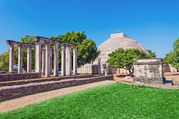 Stupa Sanchi, Ινδία — Φωτογραφία Αρχείου