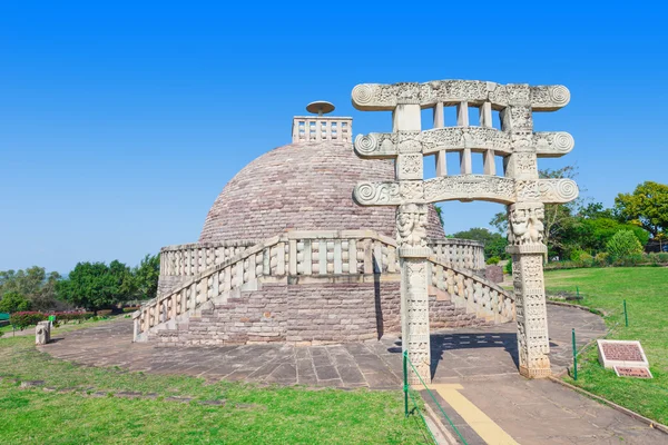 Stupa Sanchi, Ινδία — Φωτογραφία Αρχείου