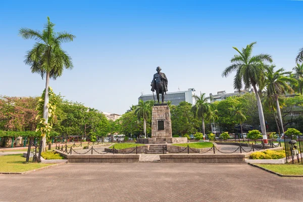 Standbeeld van Mahatma Gahdhi — Stockfoto