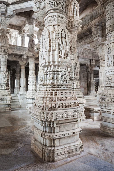 Ranakpur Tempio interno — Foto Stock