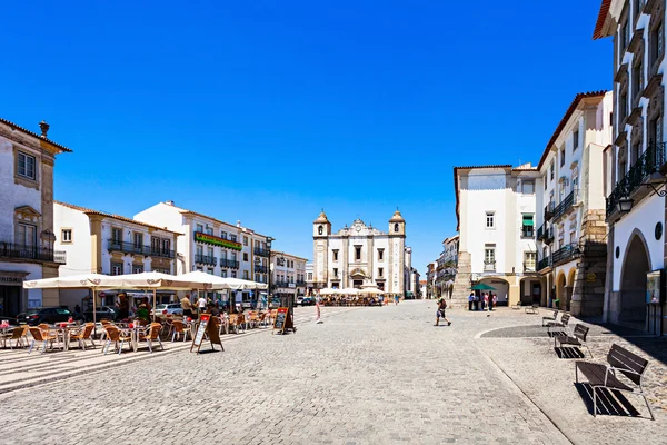 Giraldo Square, Evora — Stock Photo, Image