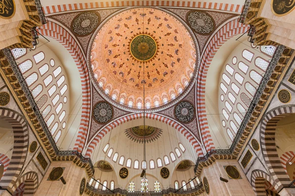 Suleymaniye 사원 내부 — 스톡 사진