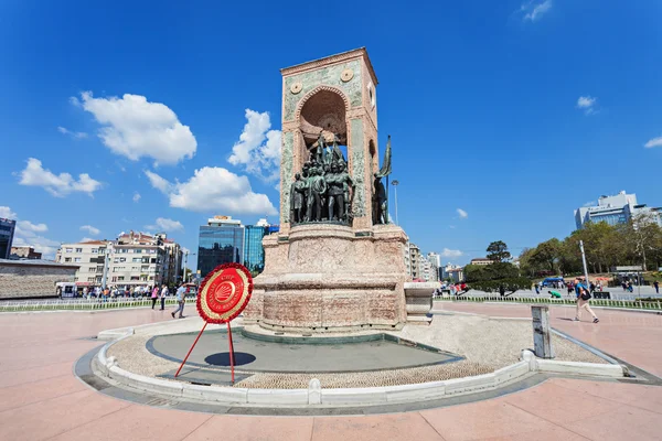 Monumento, Praça Taksim — Fotografia de Stock