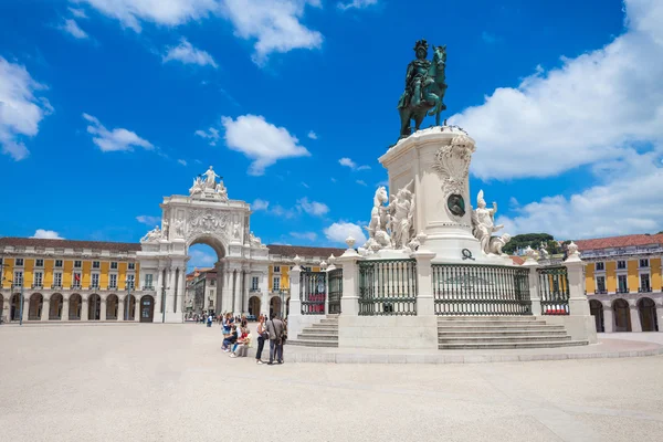 Commerce Square, Lizbon — Stok fotoğraf