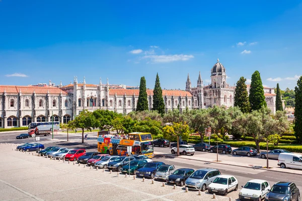 The Jeronimos Monastery — Stock Photo, Image