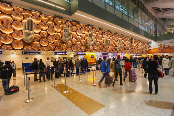 Indra Gandhi Airport — Stock Photo, Image