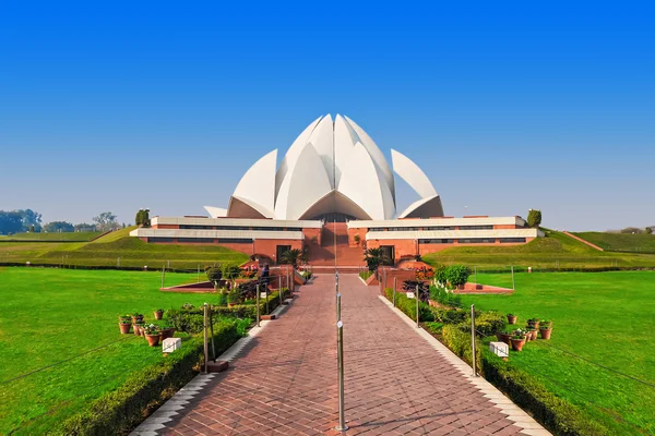 Lotus-Tempel, Indien — Stockfoto