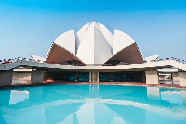 Lotus Temple, Índia — Fotografia de Stock