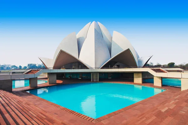 Lotus Temple, Índia — Fotografia de Stock