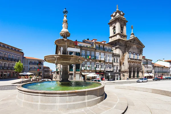 Piazza Toural, Guimaraes — Foto Stock