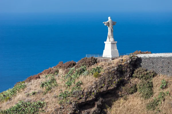 The Christ the King statue on Madeira island, Portugal — Stock Photo, Image