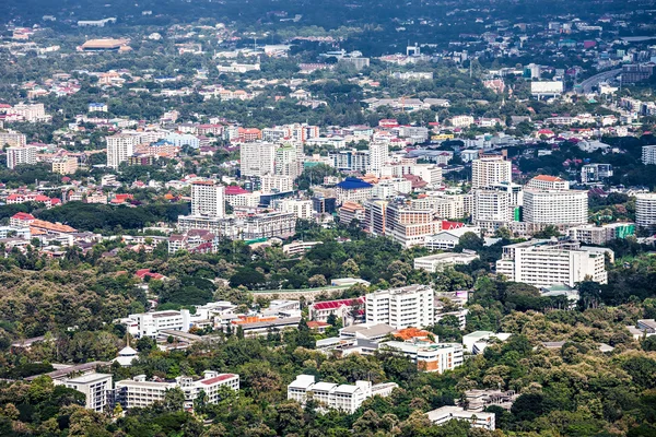 Chiangmai aerial view — Stock Photo, Image