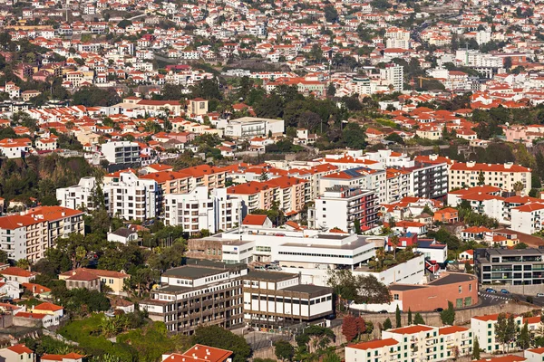 Funchal-Luftaufnahme — Stockfoto