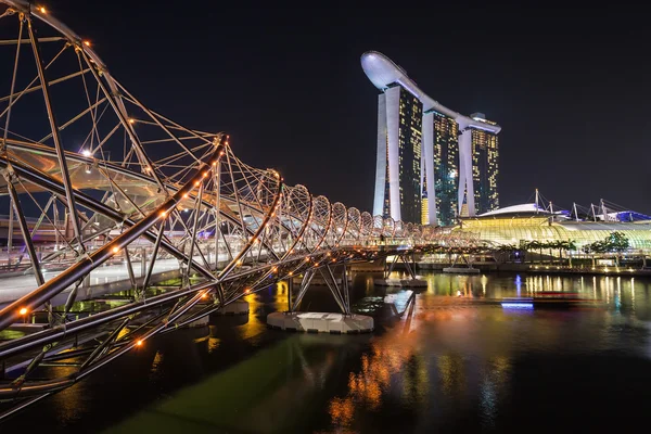 Singapore skyline della città — Foto Stock