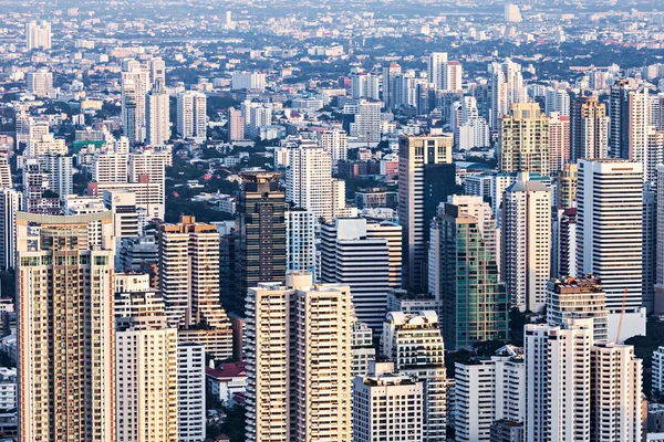 Вид с воздуха Бангкока — стоковое фото