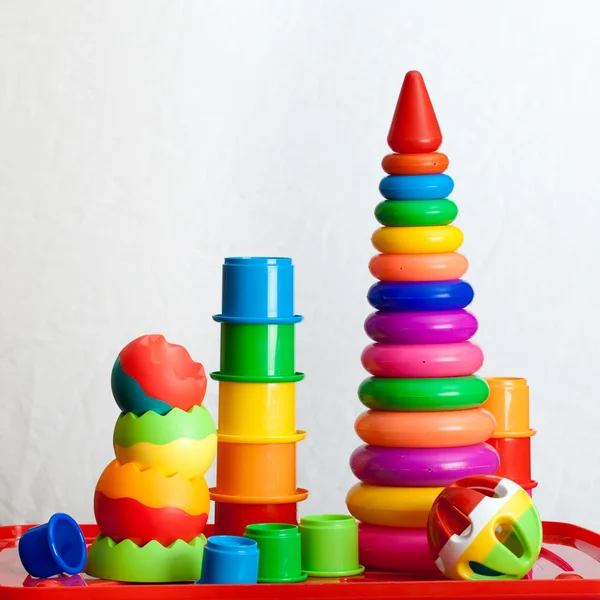 Bodegón de juguetes multicolores —  Fotos de Stock