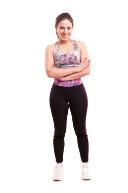 İyi durumda genç kadın  