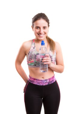 İyi durumda genç kadın  