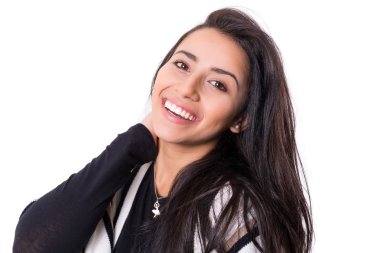 Genç ve güzel bir kadın