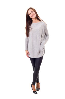 Genç ve güzel bir kadın