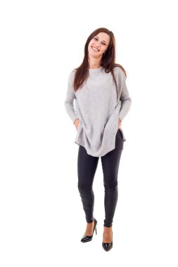 Genç ve güzel bir kadın