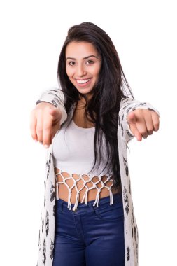 Sana işaret eden kadın 