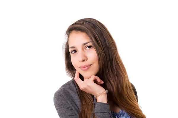 Mujer teniendo una gran idea —  Fotos de Stock