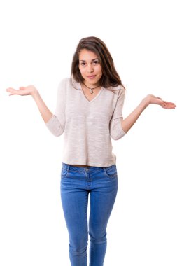 Kadın açık elle özür istiyor 