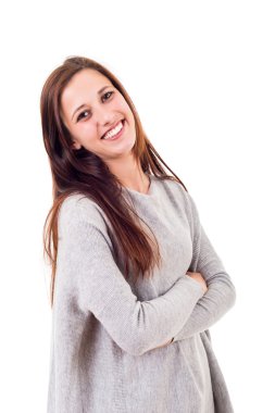 Genç ve güzel bir kadın