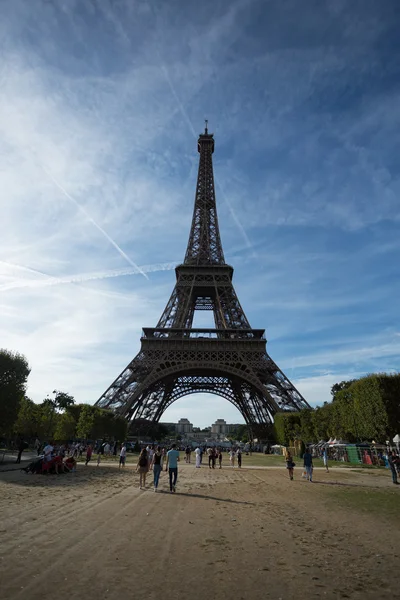 Vista de la Torre Eiffel —  Fotos de Stock