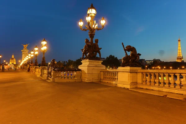 Hermoso puente Alejandro III —  Fotos de Stock