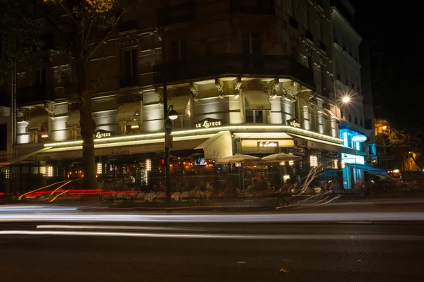 Paris streets at night — Stock Photo, Image