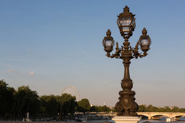 Hermoso puente Alejandro III — Foto de Stock