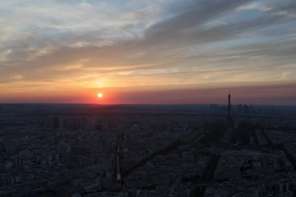 Bela Paris ao pôr do sol — Fotografia de Stock