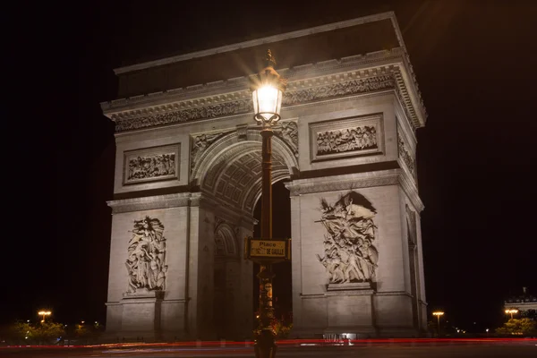Αψίδα του Θριάμβου στο Παρίσι — Φωτογραφία Αρχείου