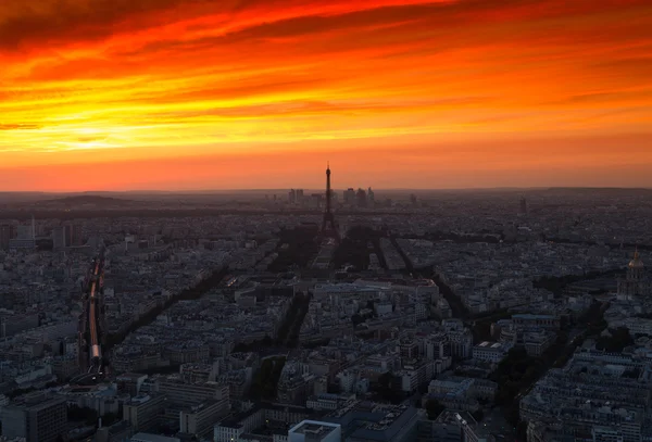 Bella Parigi al tramonto — Foto Stock