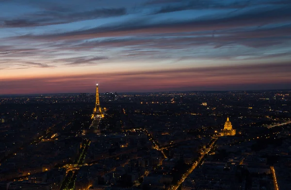 Bella Parigi al tramonto — Foto Stock