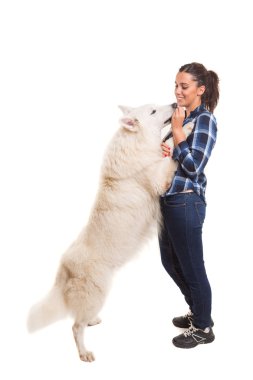 kadın ve köpek