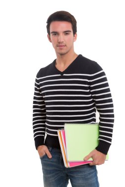 mutlu erkek öğrenci