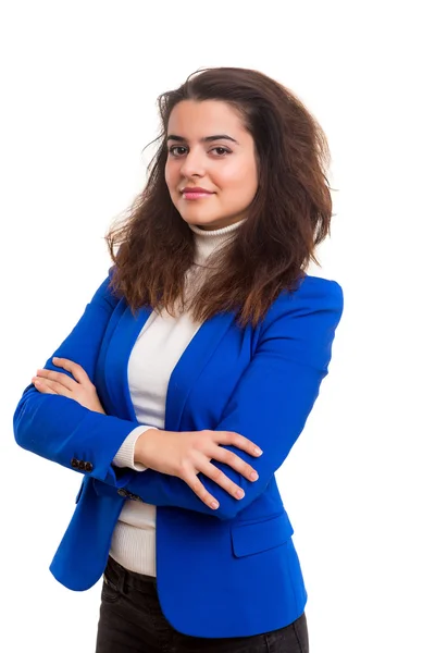 Beautiful business woman — Stock Photo, Image