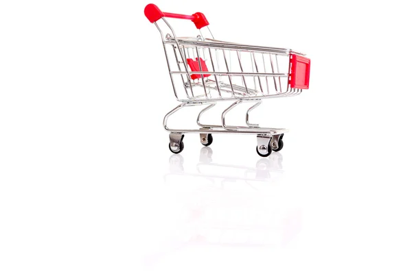 One Shopping cart — Stock Photo, Image