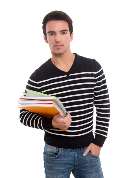 Gelukkig mannelijke student — Stockfoto