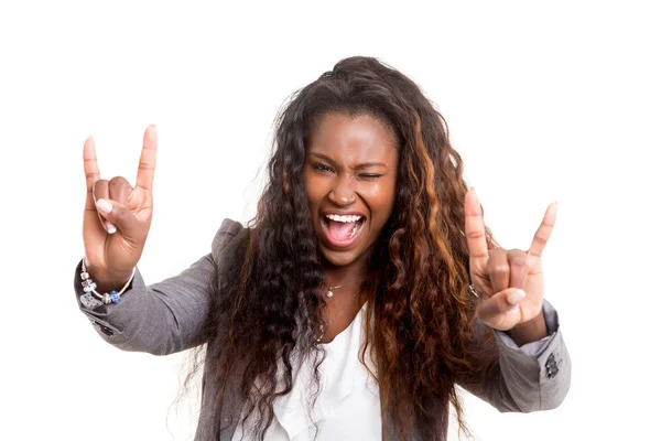 Beautiful young african woman — Stock Photo, Image