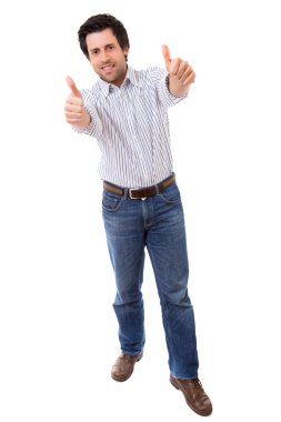 Tamam sinyal yakışıklı genç