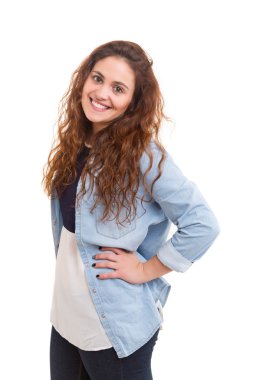 güzel genç casual kadın