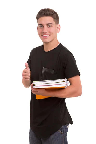 Studente felice — Foto Stock