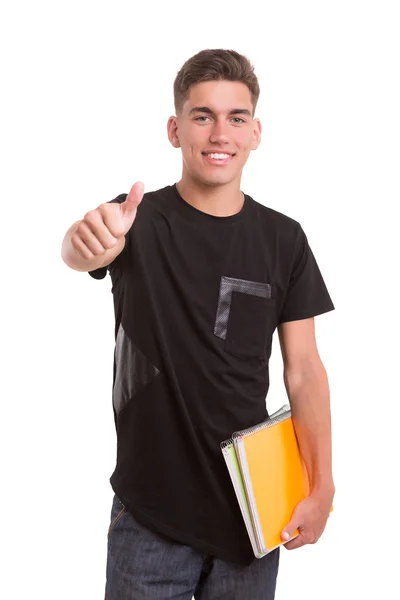 Happy student — Stock Photo, Image