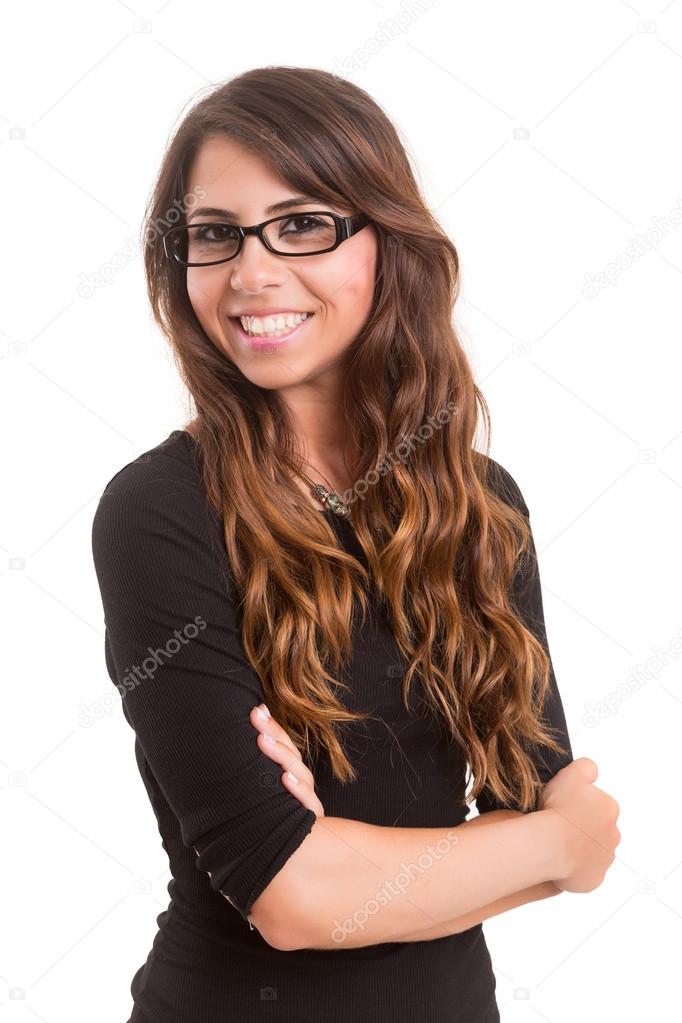 Young Businesswoman posing