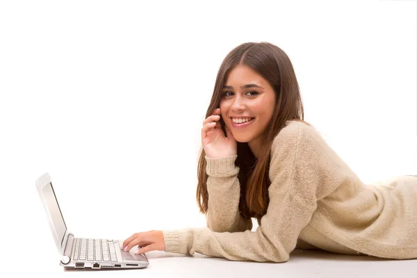 Estudiante - toma de estudio — Foto de Stock