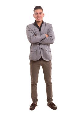 Yakışıklı adam ayakta